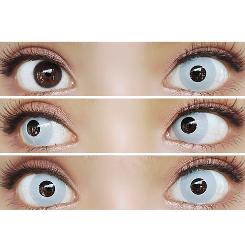 Sweety Crazy Pure Grey (1 lens/pack) - Image 2