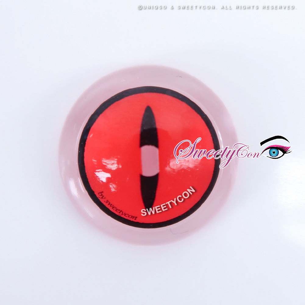 Sweety Crazy Red Demon Eye / Cat Eye (1 lens/pack) - Image 5