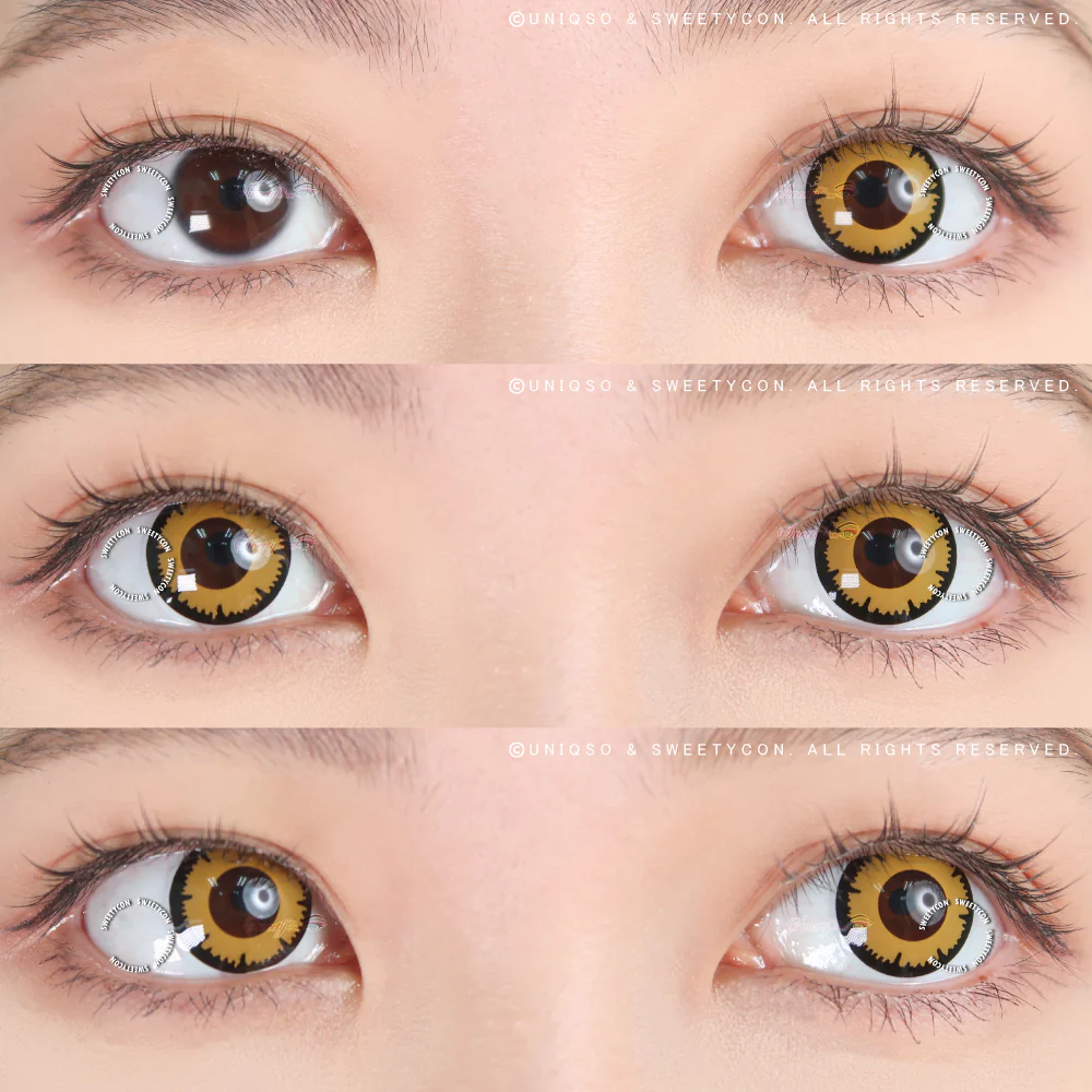 Sweety Crazy Undead Fusion Orange (1 lens/pack) - Image 3