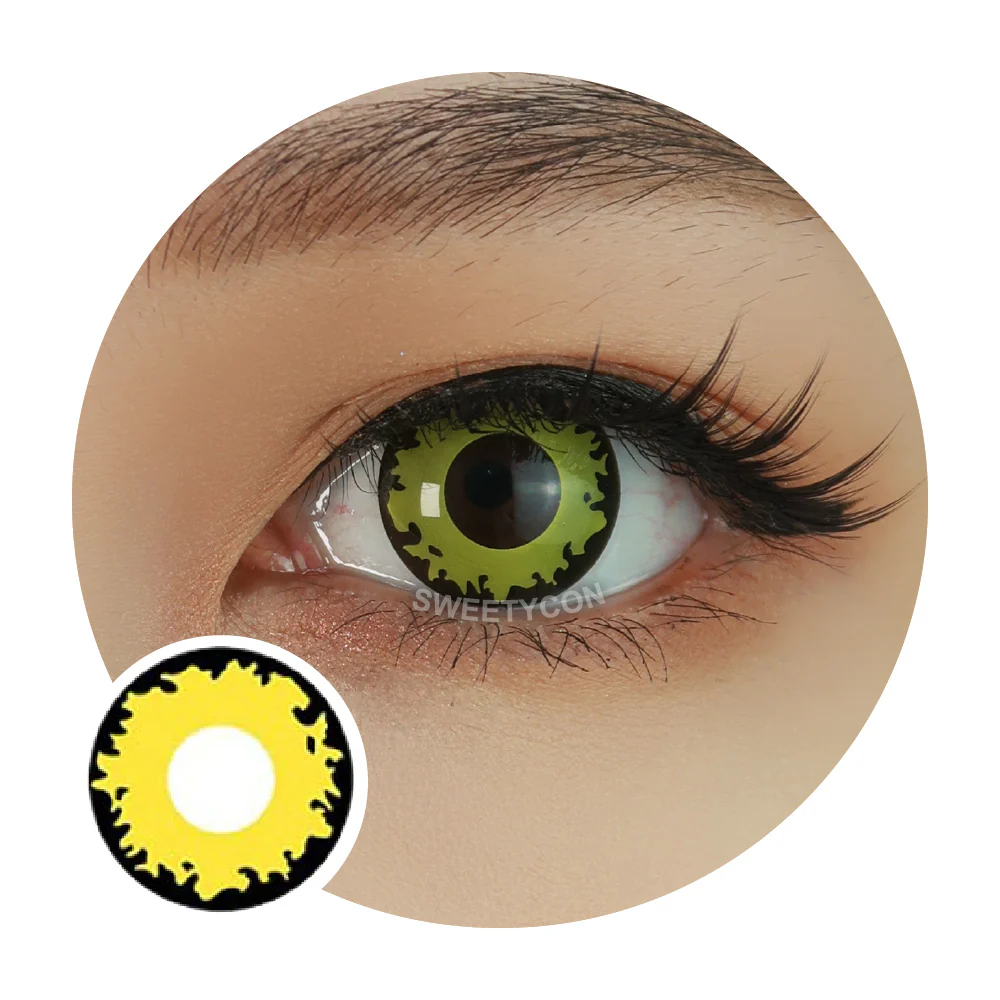 Sweety Crazy Lizard Fire (1 lens/pack)