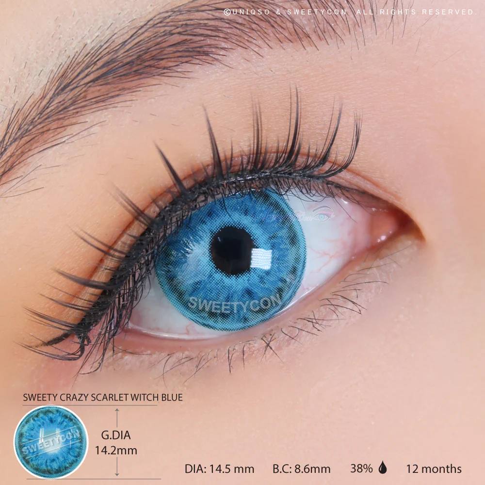 Sweety Crazy Scarlet Witch Blue (1 lens/pack) - Image 3