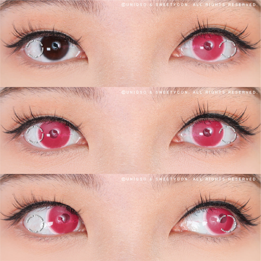 Sweety Crazy Opaque Violet (1 lens/pack) - Image 2