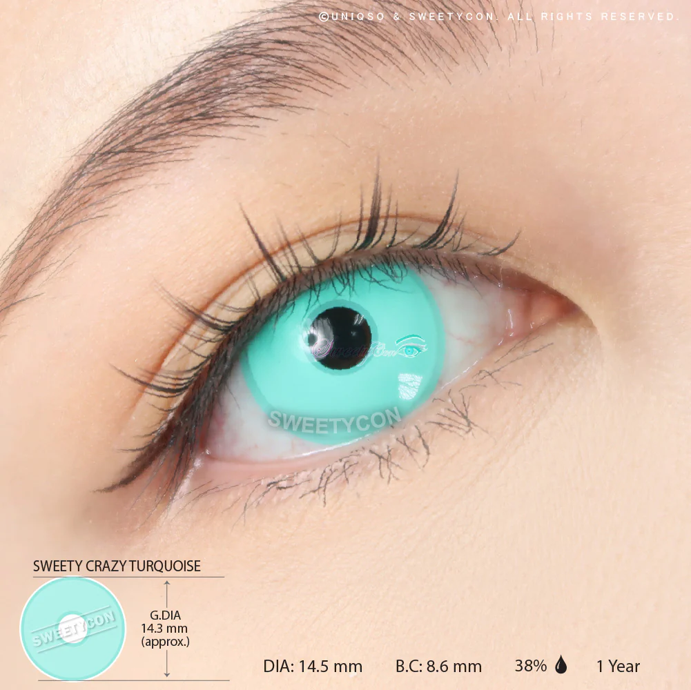 Sweety Crazy Turquoise (1 lens/pack) - Image 3