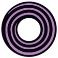 Sweety crazy Violet Spiral (1 lens/pack)