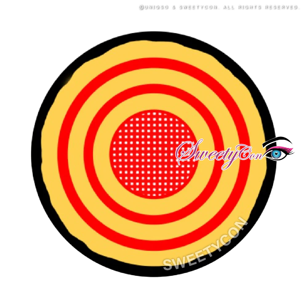 Sweety Crazy Yellow Rings V2 (1 lens/pack) - Image 7