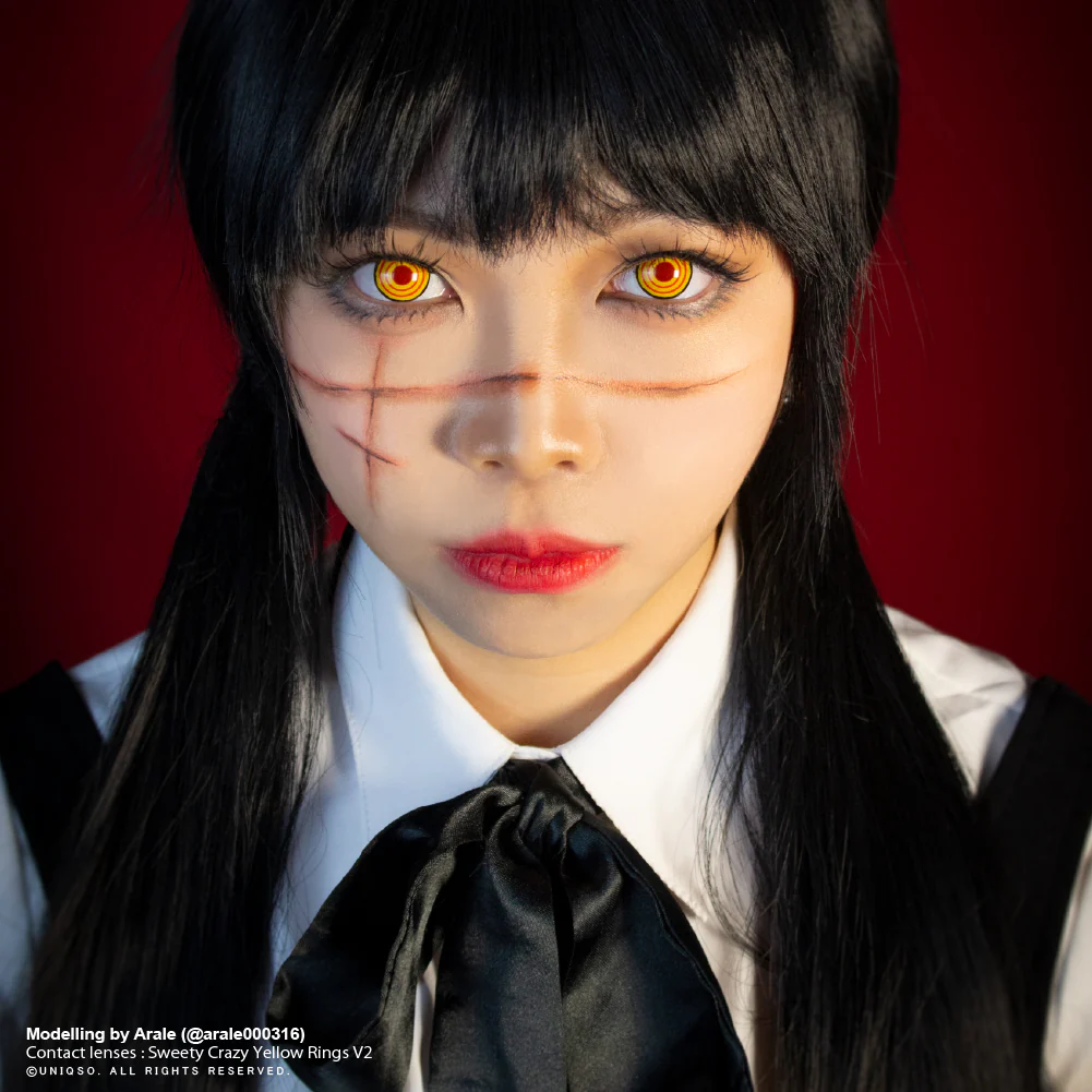 Sweety Crazy Yellow Rings V2 (1 lens/pack) - Image 9