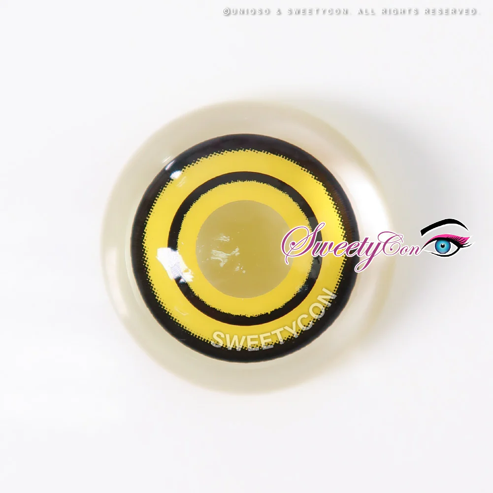 Sweety Crazy Yellow Rings V3 (1 lens/pack) - Image 6