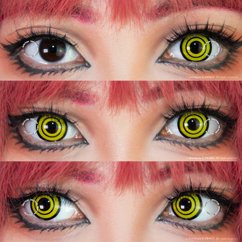 Sweety Crazy Yellow Rings V3 (1 lens/pack) - Image 8