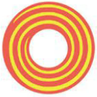 Sweety Crazy Yellow Spiral (1 lens/pack)