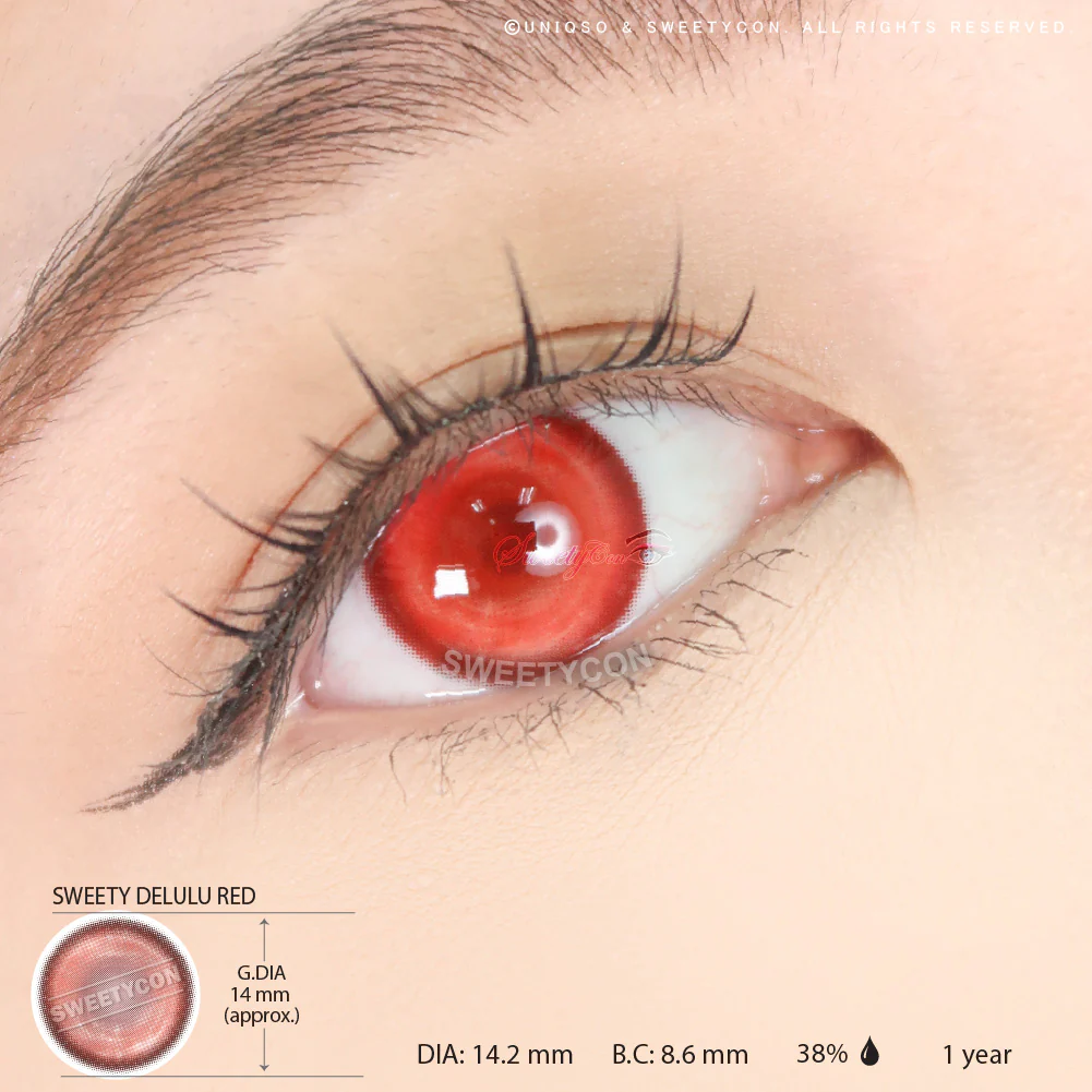 Sweety Delulu Red (1 lens/pack) - Image 3