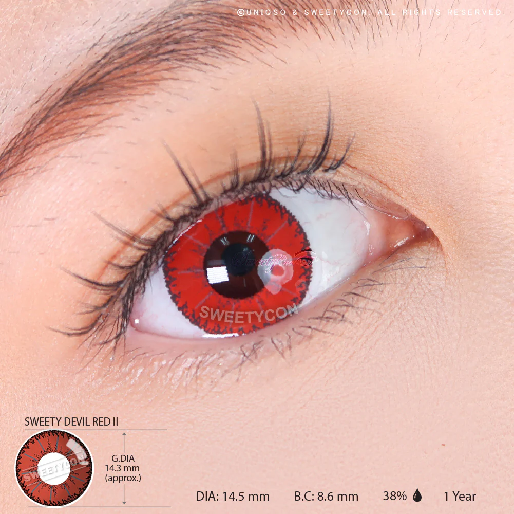 Sweety Devil Red II (1 lens/pack) - Image 3