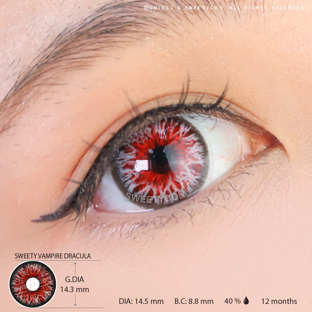 Sweety Crazy Vampire Dracula (1 lens/pack) - Image 3