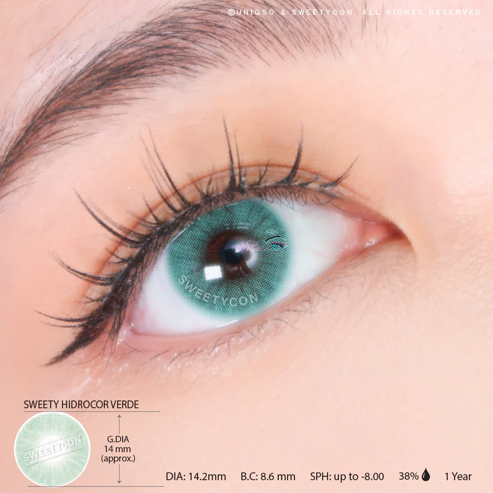 Sweety Hidrocor Verde (1 lens/pack) - Image 3
