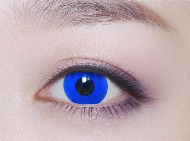 Kazzue Crazy Lens with Power - Royal Sky Blue (1 lens/pack) - Image 2