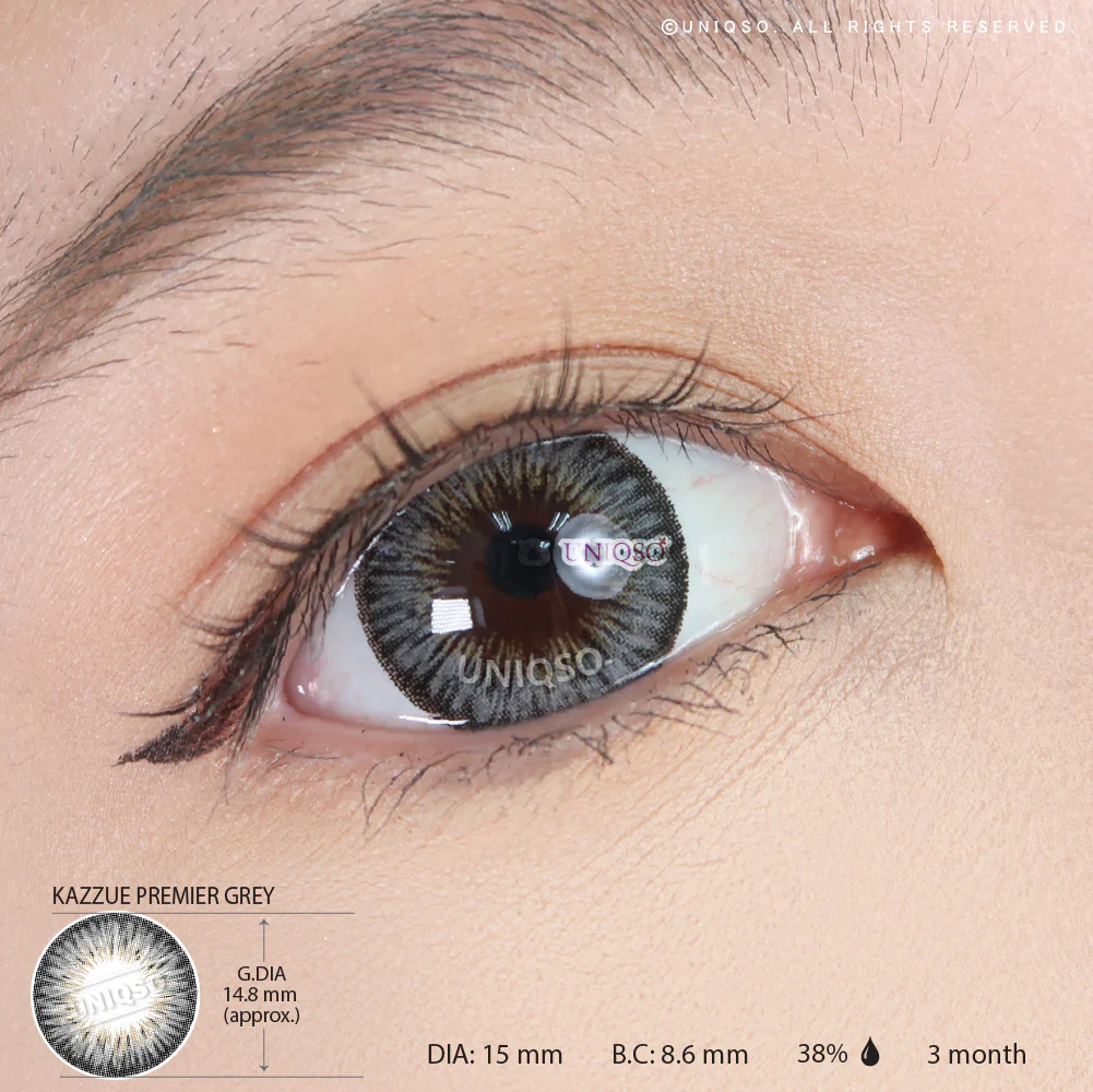 Kazzue Premier Grey (1 lens/pack) - Image 3