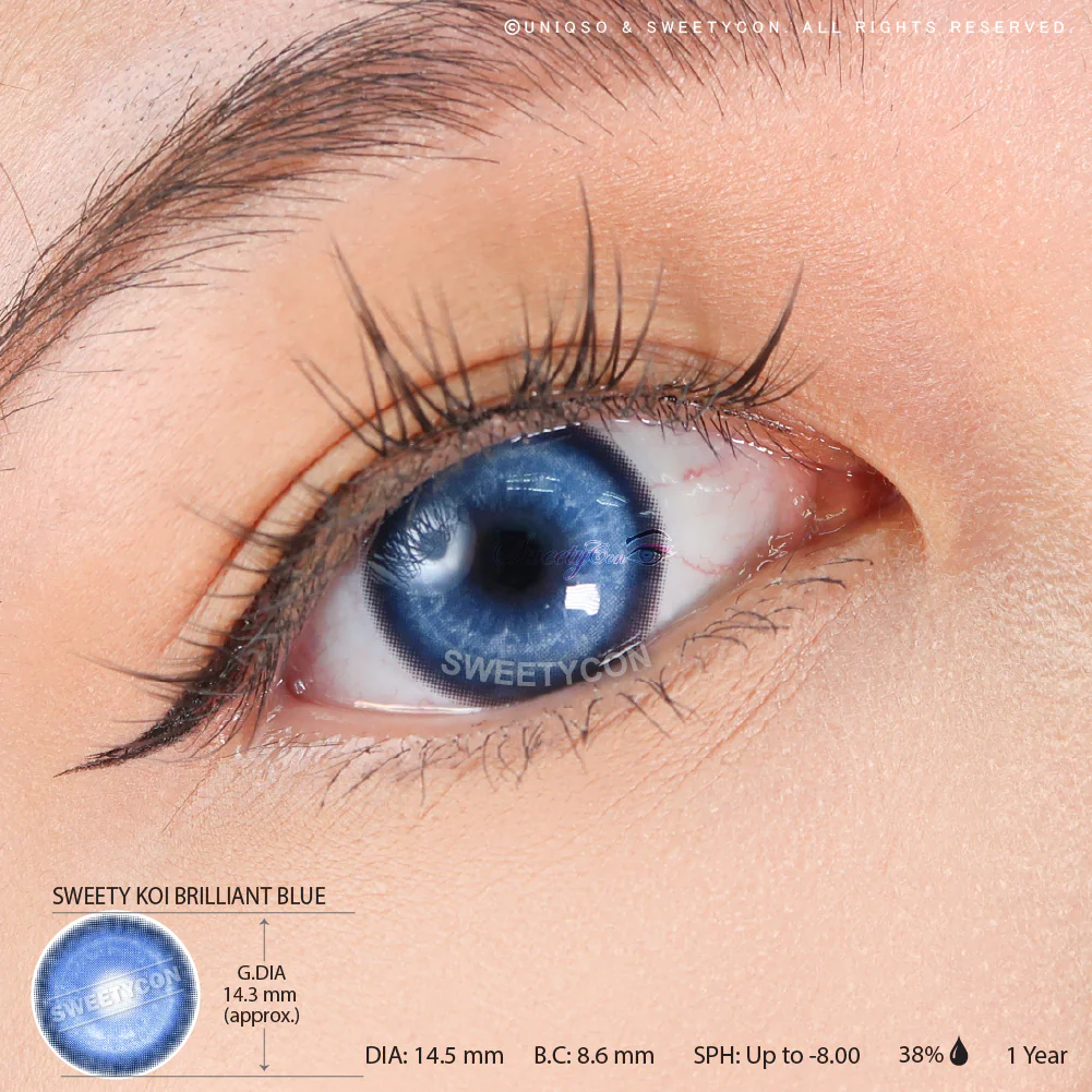 Sweety Koi Brilliant Blue (1 lens/pack) - Image 3