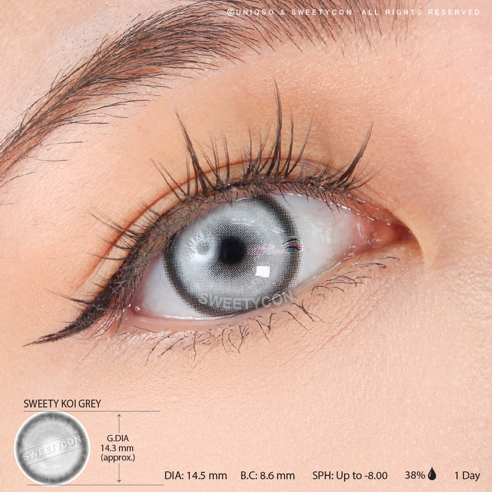 Sweety Koi Grey (1 lens/pack) - Image 3