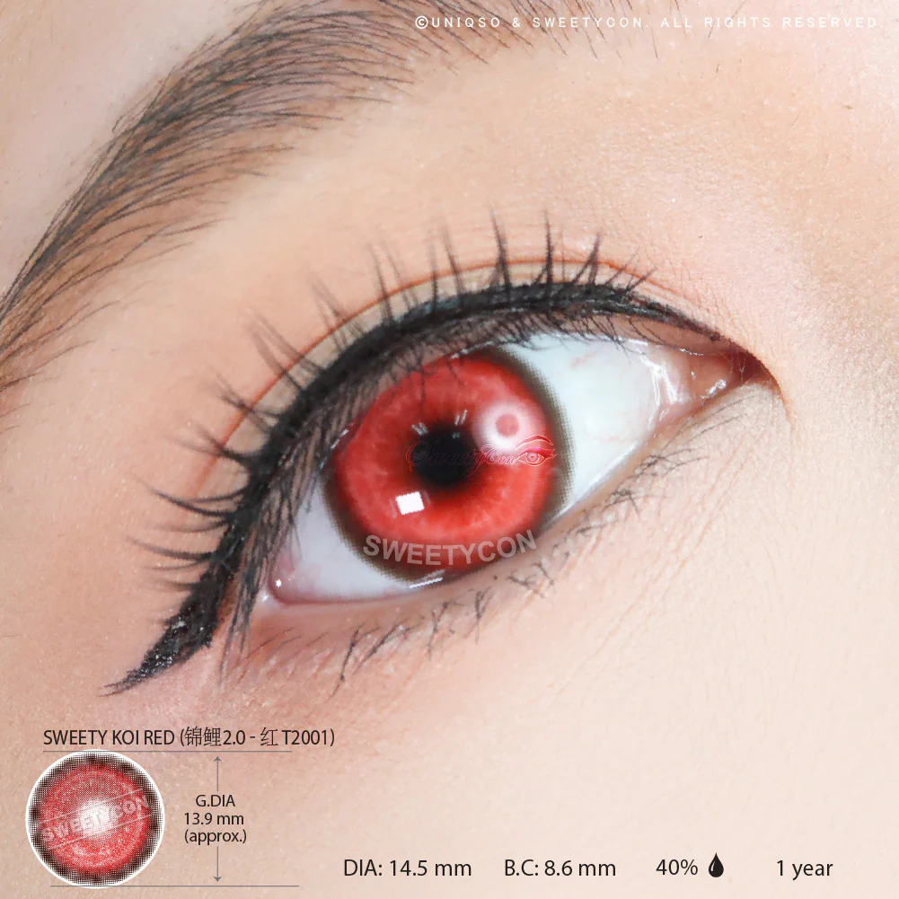 Sweety Koi Red (1 lens/pack) - Image 4
