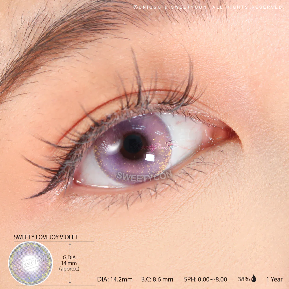 Sweety Lovejoy Violet (1 lens/pack) - Image 3