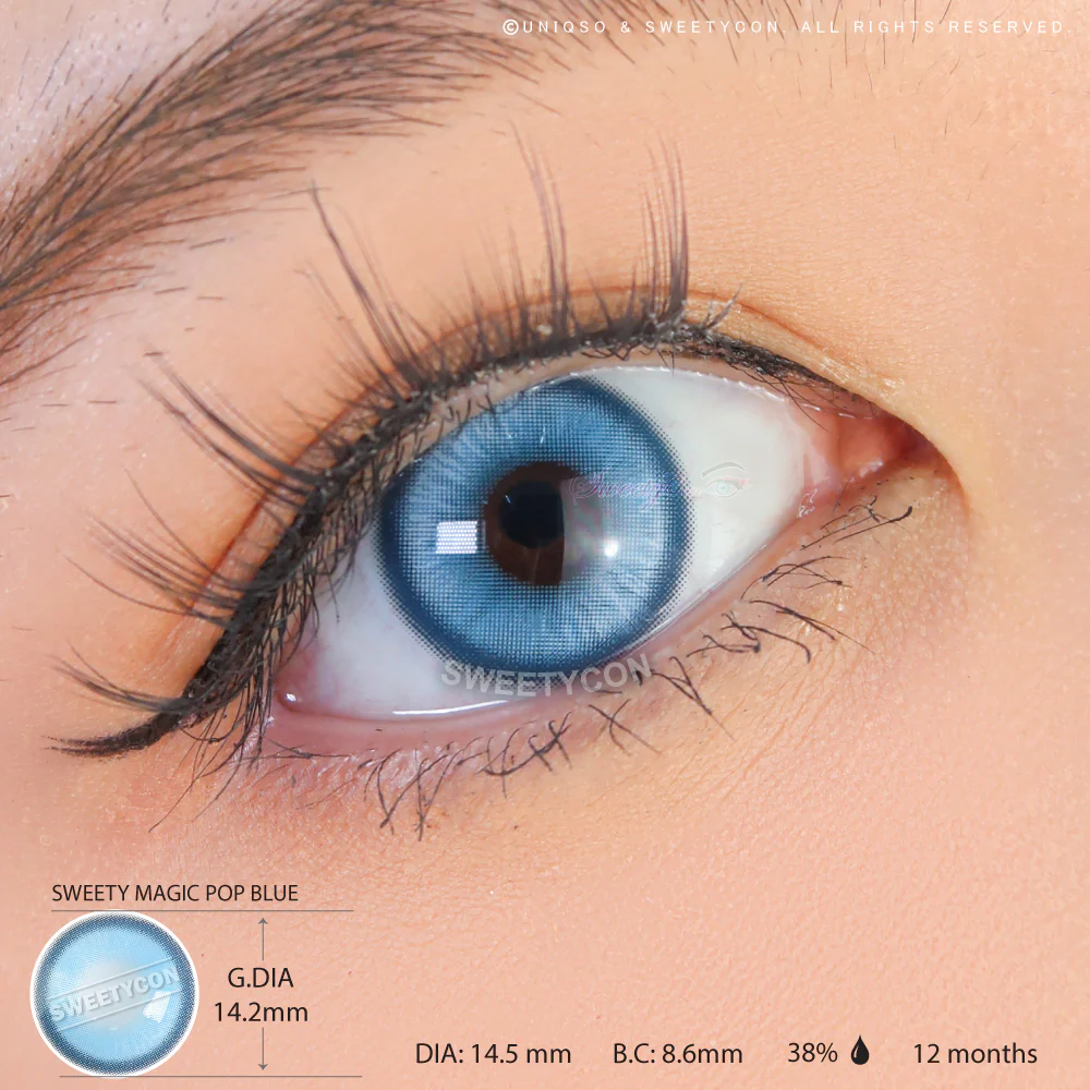 Sweety Magic Pop Blue (1 lens/pack) - Image 5