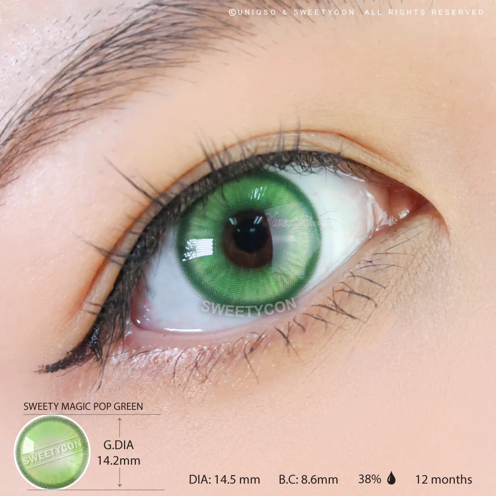 Sweety Magic Pop Green (1 lens/pack) - Image 5