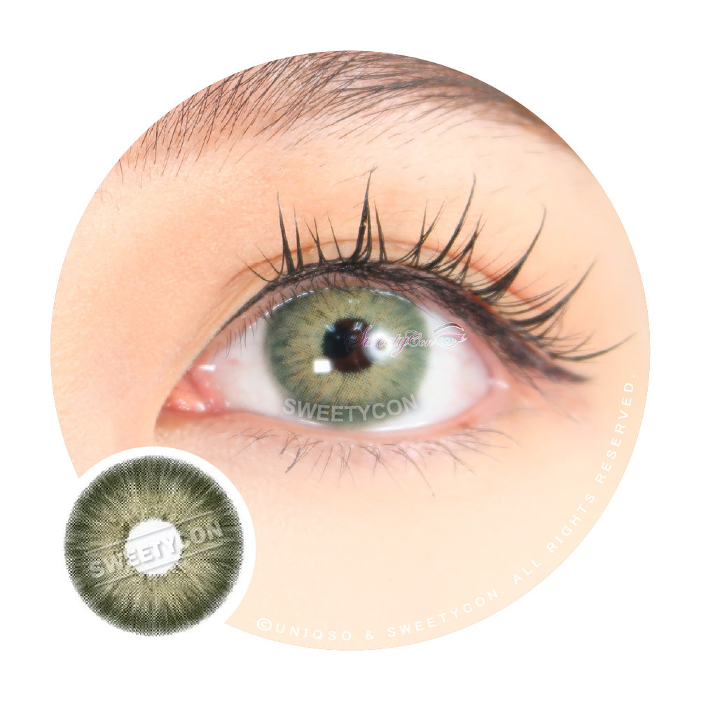 Sweety Magnificent Amazonia Green (1 lens/pack)