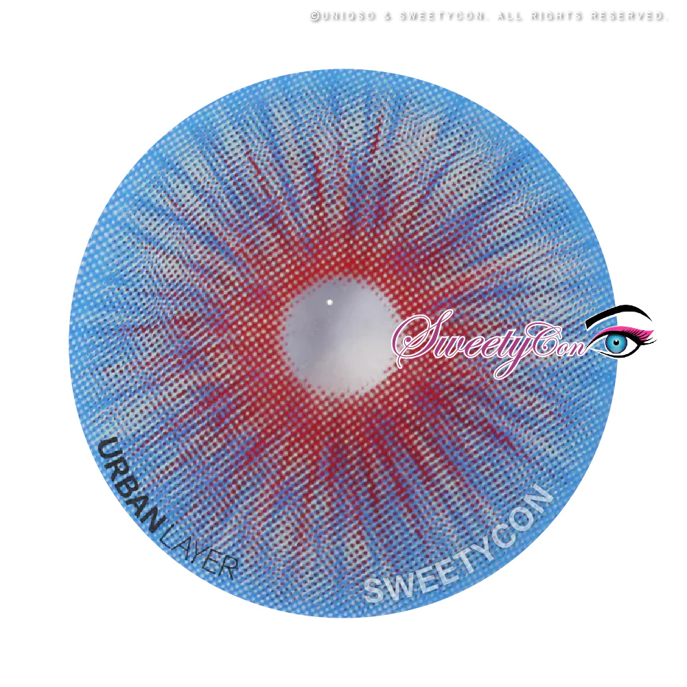 Sweety Mini Sclera Mystic Flame (1 lens/pack) - Image 6