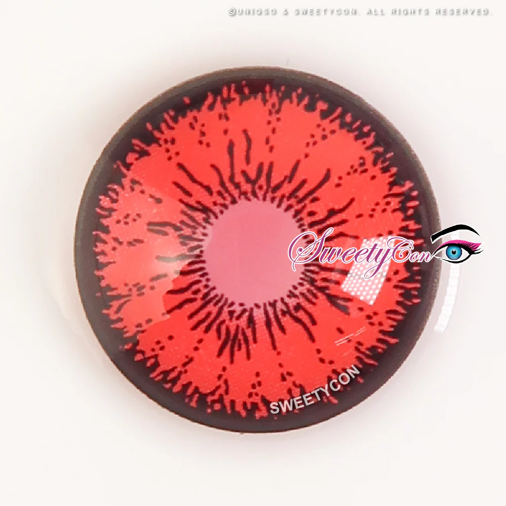 Sweety Mini Sclera Tokyo N Red (1 lens/pack) - Image 5