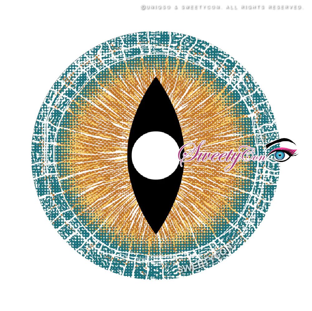Sweety Mini Sclera Brown Lizard (1 lens/pack) - Image 6