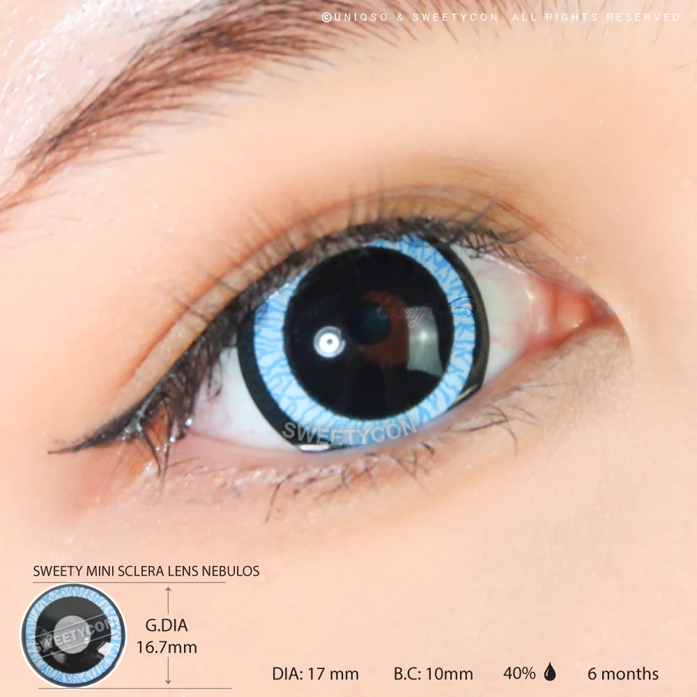 Sweety Mini Sclera Lens Nebulos (1 lens/pack) - Image 2