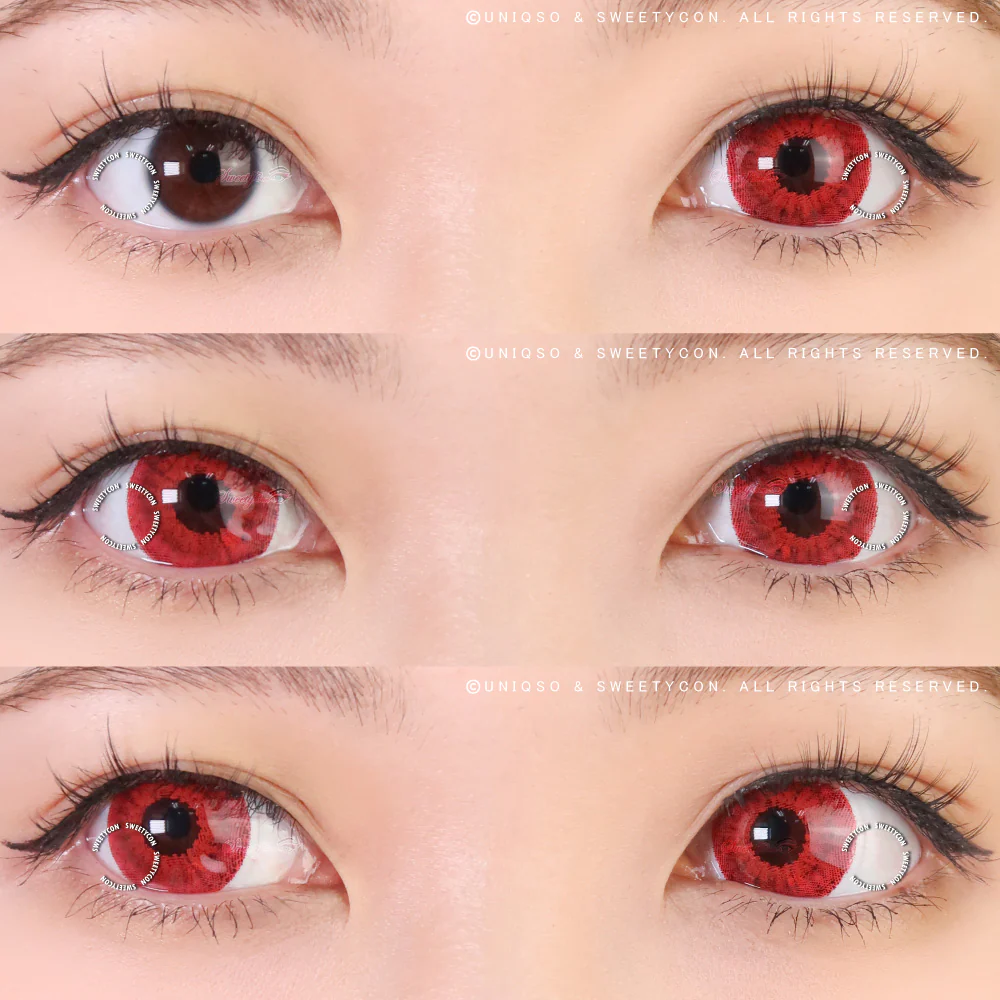 Sweety Mini Sclera Red Devil (1 lens/pack) - Image 2