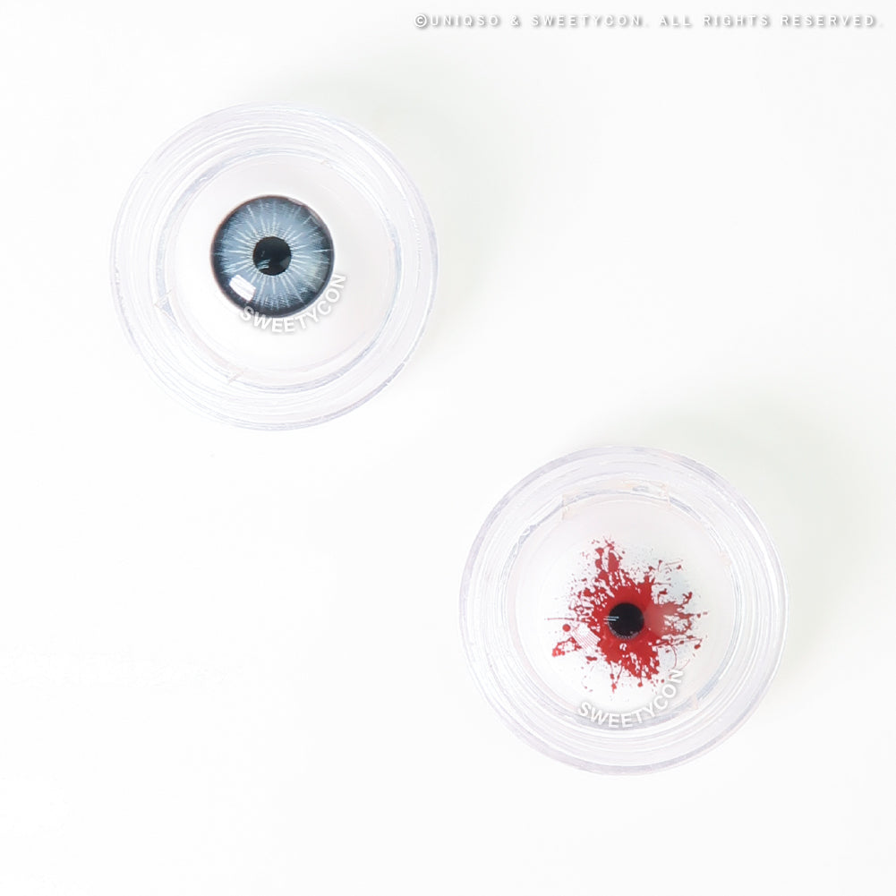 Sweety Mini Sclera Red Splash (1 lens/pack) - Image 4