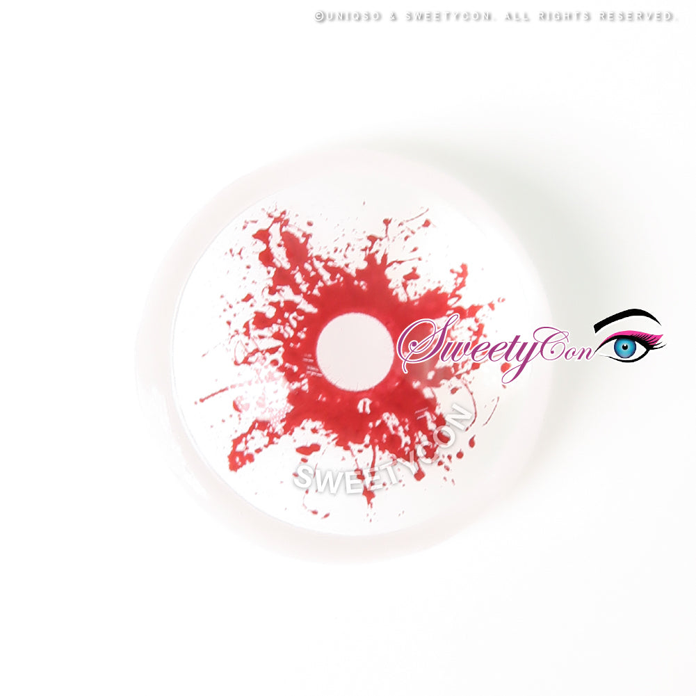 Sweety Mini Sclera Red Splash (1 lens/pack) - Image 5