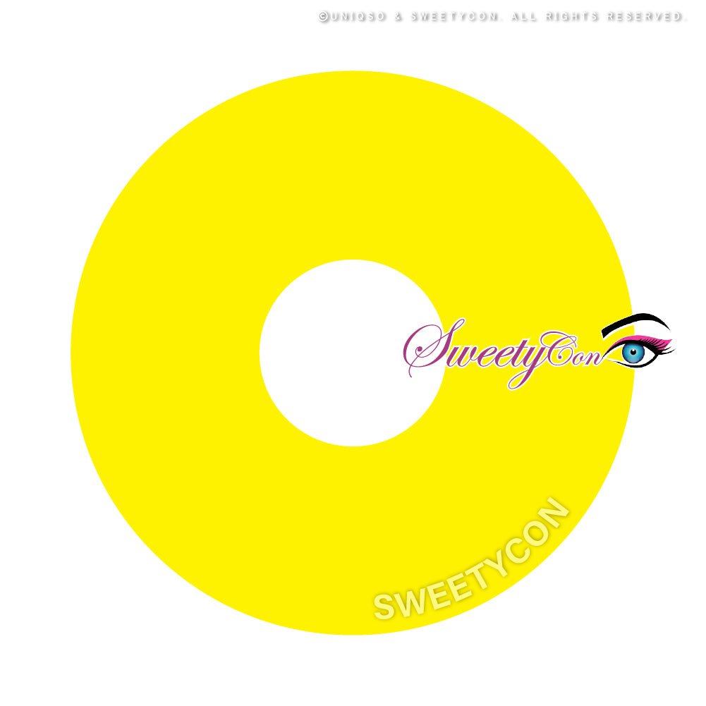 Sweety Mini Sclera Yellow (1 lens/pack) - Image 6