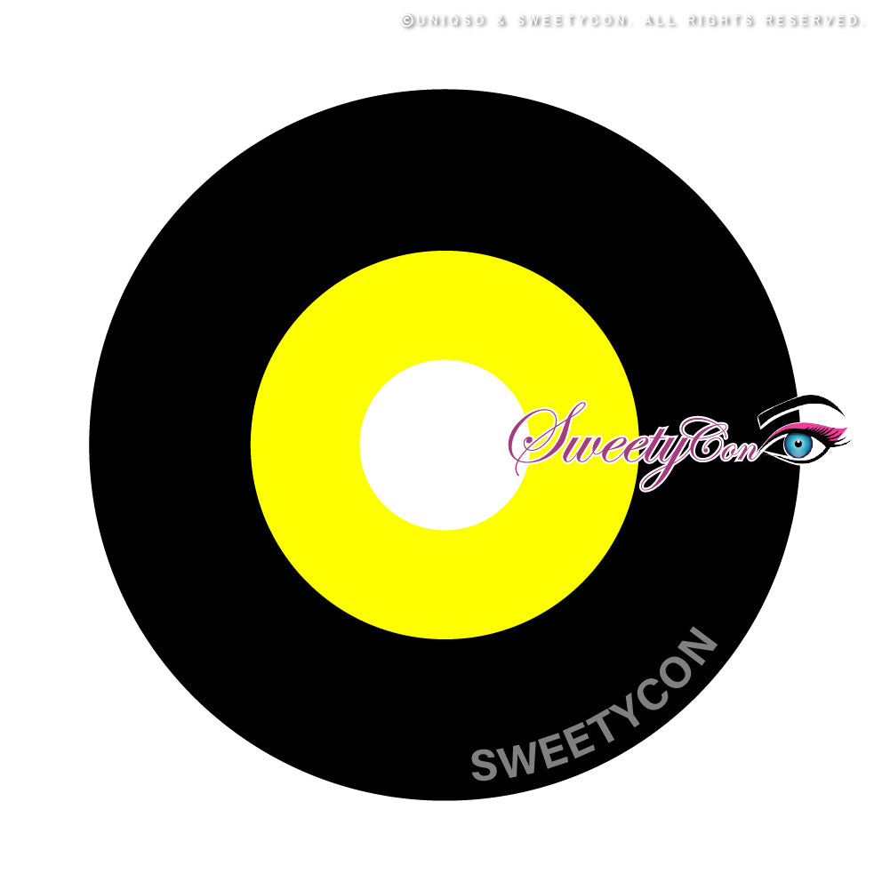 Sweety Mini Sclera Yellow Ghoul (1 lens/pack) - Image 4