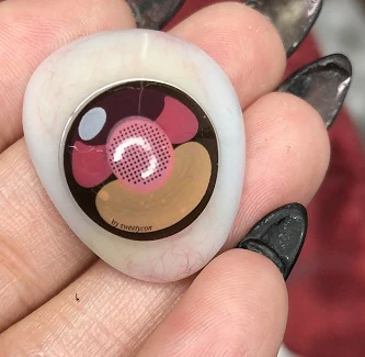 Sweety Momo Heart (1 lens/pack) - Image 8