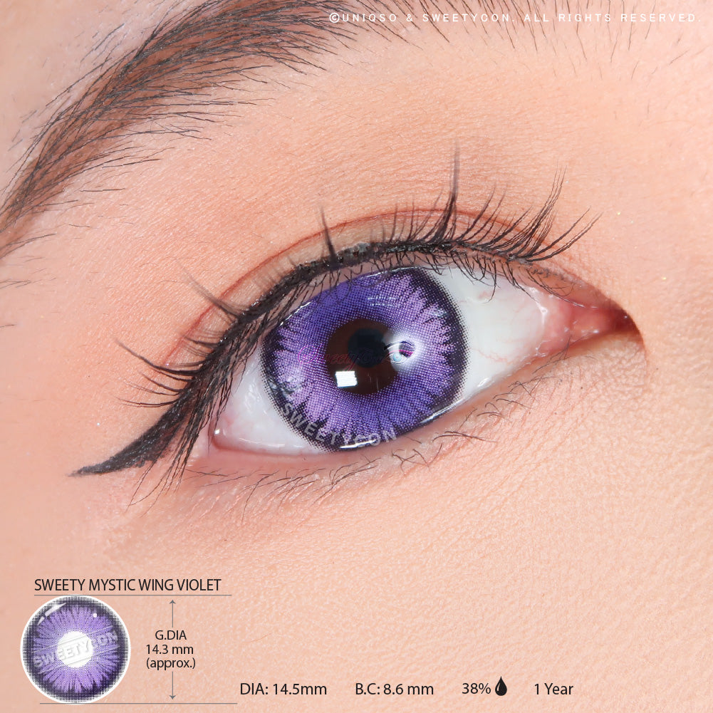 Sweety Mystic Wing Violet (1 lens/pack) - Image 3