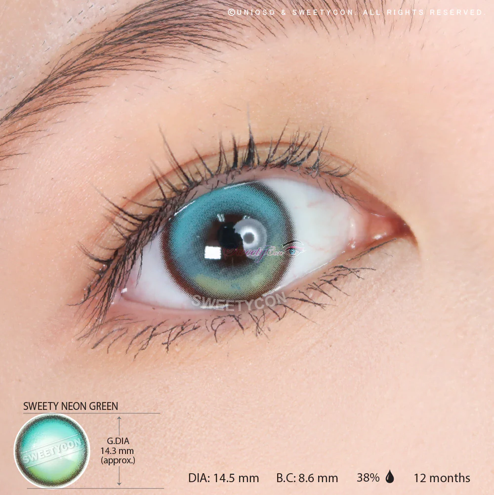 Sweety Neon Green (1 lens/pack) - Image 2