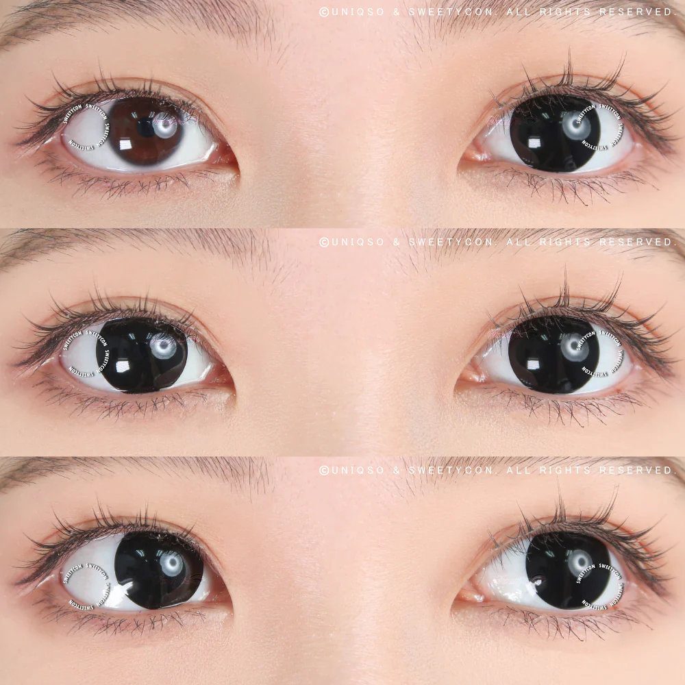 Sweety Pearl Black (Reduced Pupil) (1 lens/pack) - Image 3