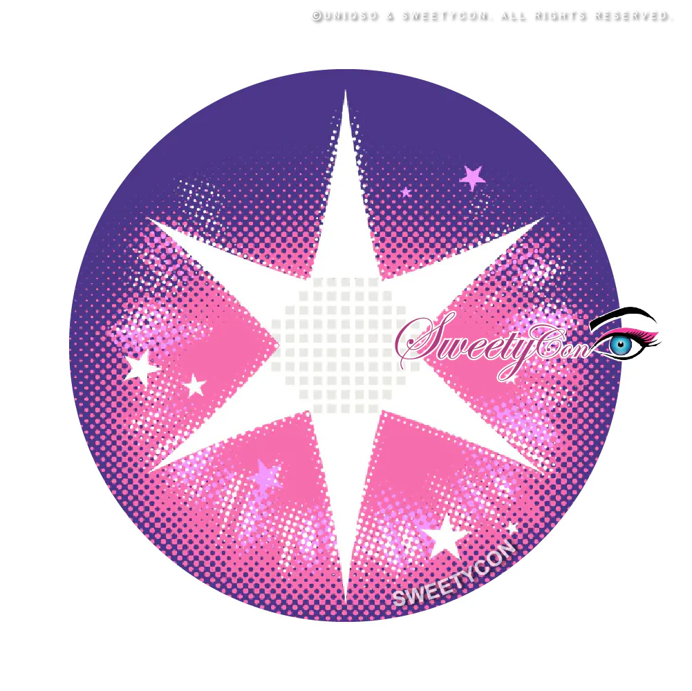 Sweety Pop Star Violet (1 lens/pack) - Image 6