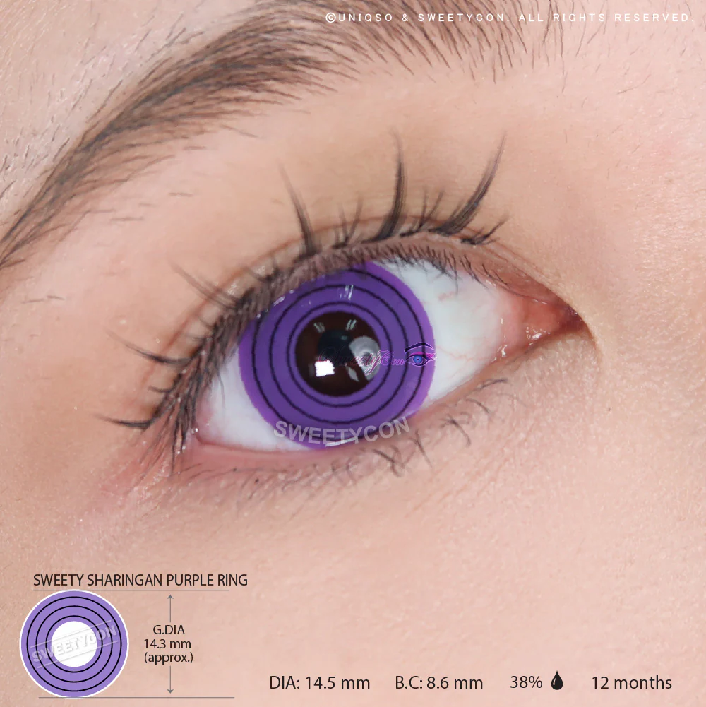 Sweety Purple Rings/ Colossus (1 lens/pack) - Image 3