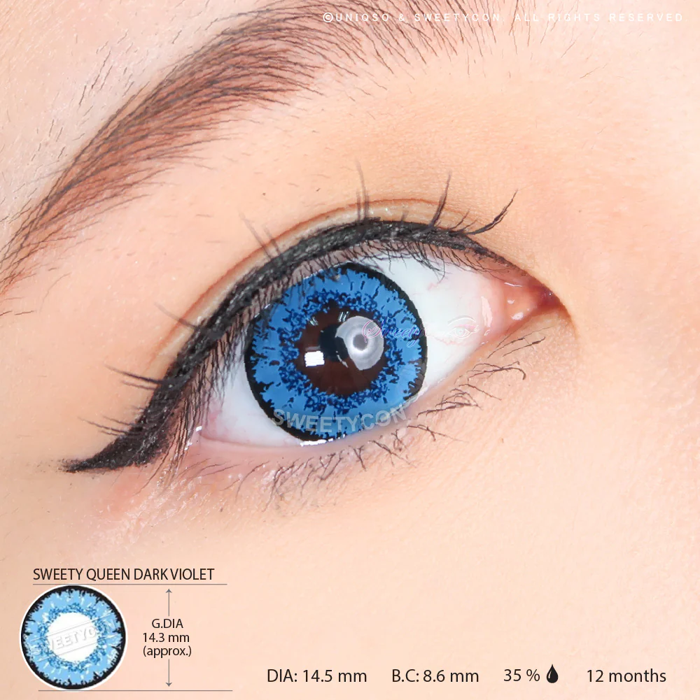 Sweety Queen Dark Blue (1 lens/pack) - Image 3