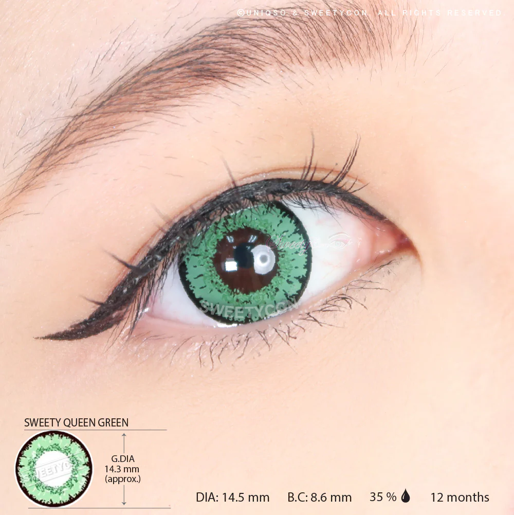 Sweety Queen Green (1 lens/pack) - Image 3