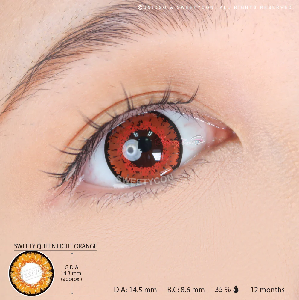 Sweety Queen Light Orange (1 lens/pack) - Image 4