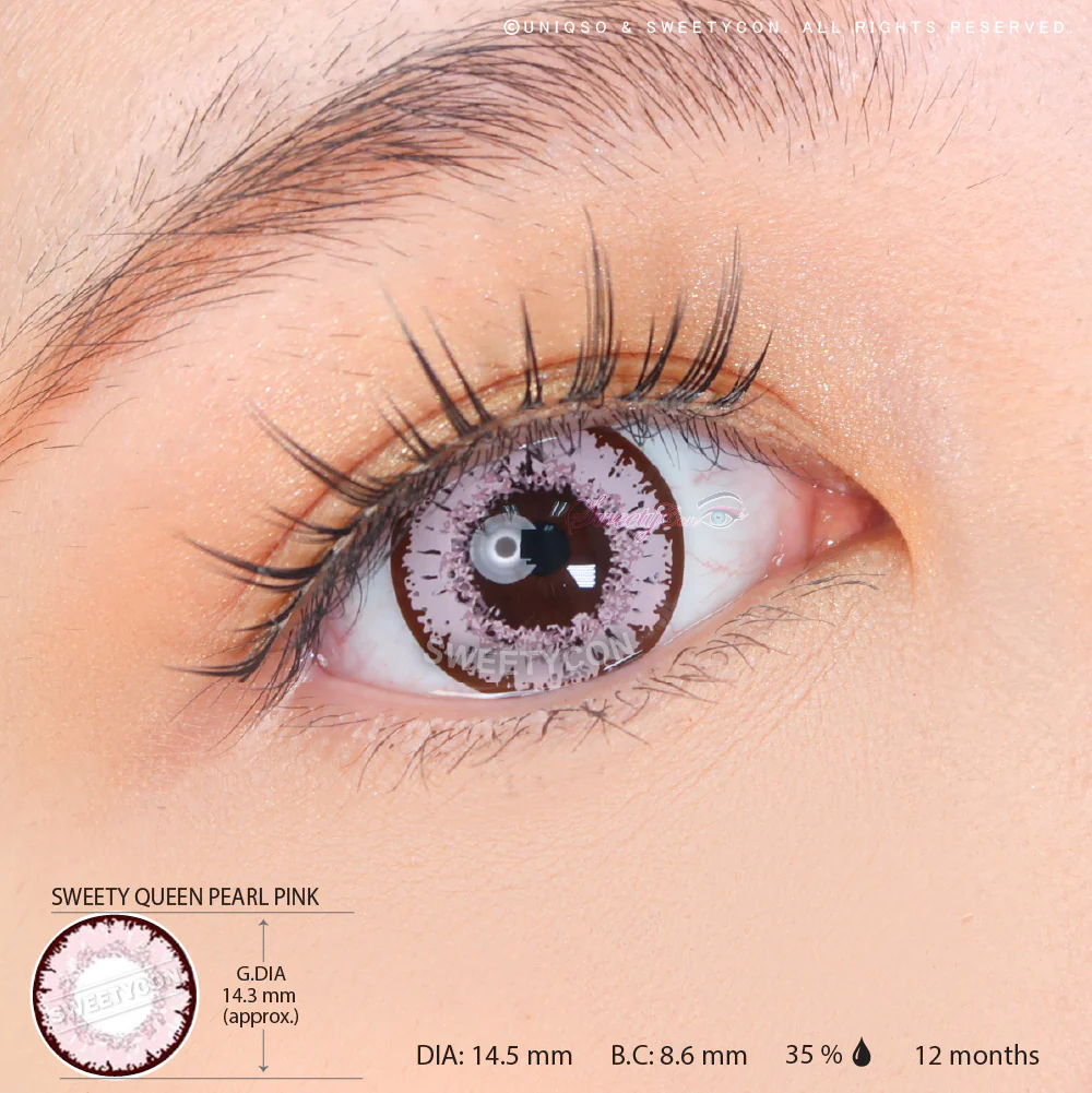 Sweety Queen Pearl Pink (1 lens/pack) - Image 4