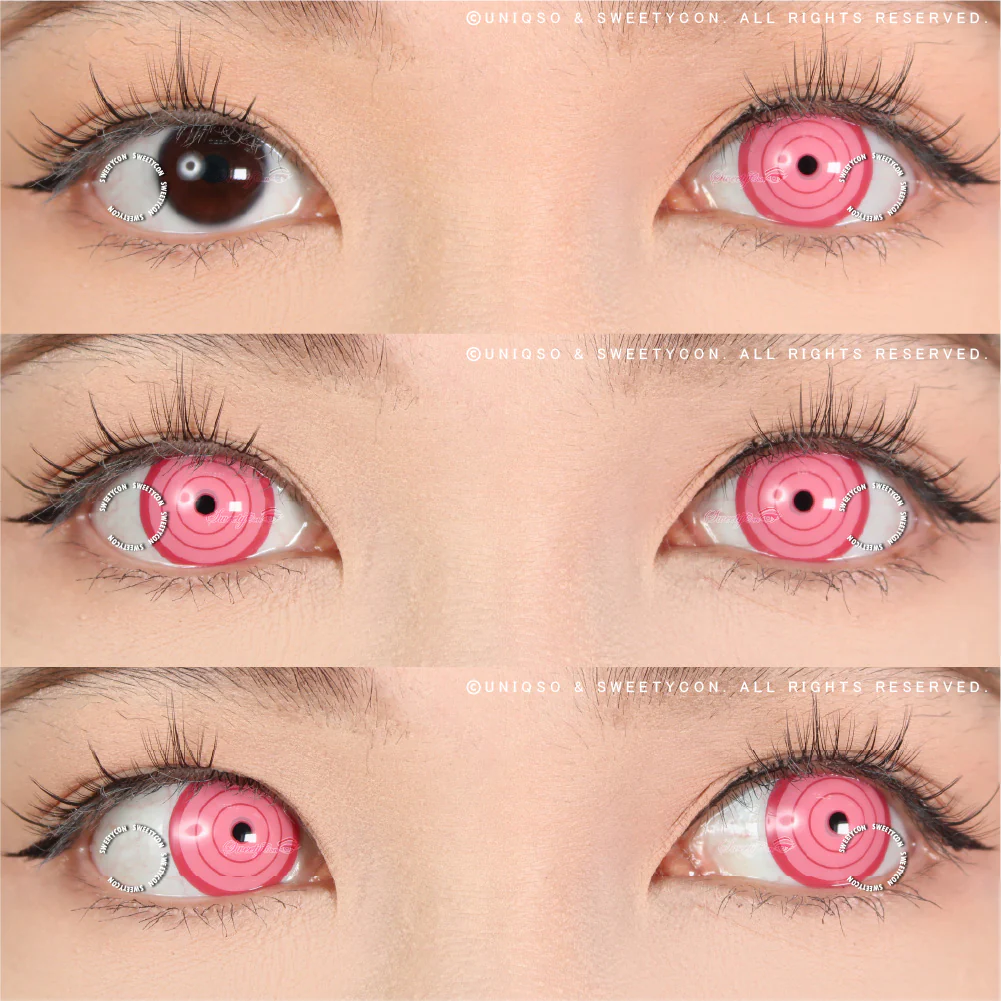 Sweety Crazy Rings Pink (1 lens/pack) - Image 2
