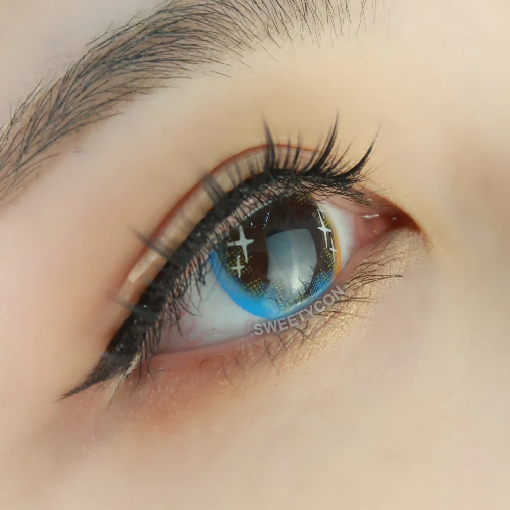 Sweety Shining Stars Blue (1 lens/pack) - Image 3