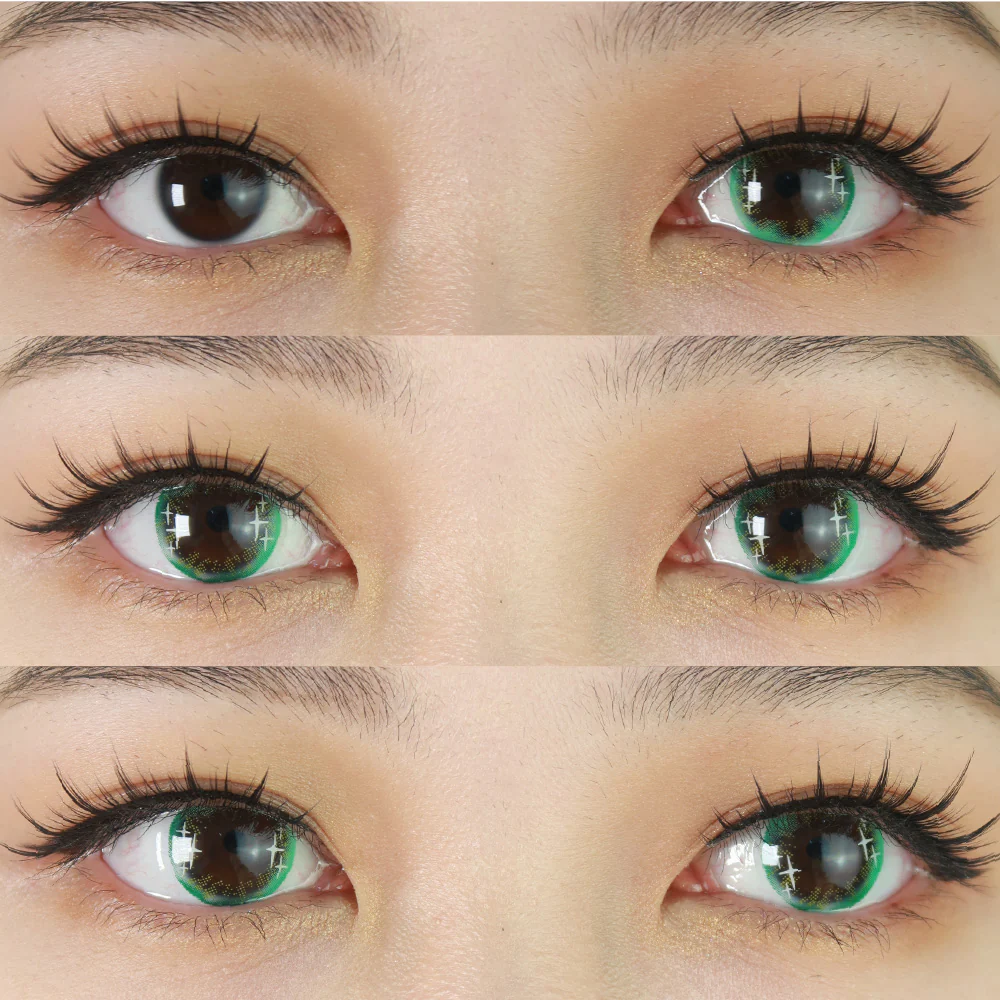 Sweety Shining Stars Green (1 lens/pack) - Image 2