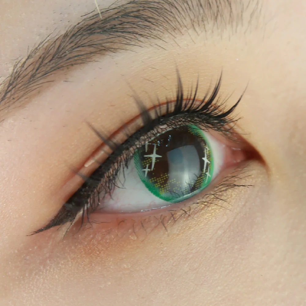 Sweety Shining Stars Green (1 lens/pack) - Image 4