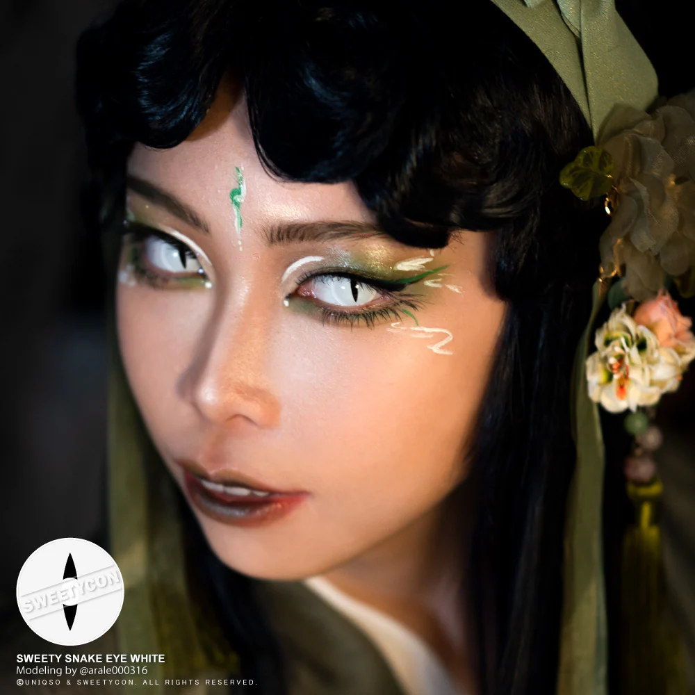 Sweety Snake Eye White (1 lens/pack) - Image 7